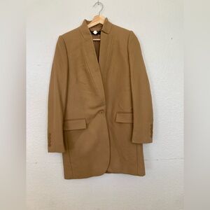 Stella McCartney wool/cashmere coat, Sz 42